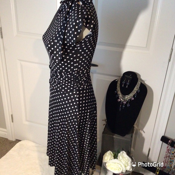 Folter Bridget Bombshell Dress in Polka Dot - EUC - Picture 2 of 8